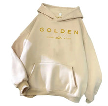 Load image into Gallery viewer, "GOLDEN" Jungkook Hoodie! - BTS ARMY GIFT SHOP