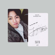 Load image into Gallery viewer, AUTOGRAPHED PHOTOCARD SETS💜 - BTS ARMY GIFT SHOP