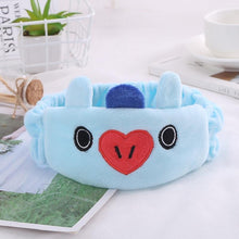 Load image into Gallery viewer, B21 PLUSHIE SELFCARE HEADBANDS💜 - BTS ARMY GIFT SHOP