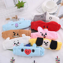 Load image into Gallery viewer, B21 PLUSHIE SELFCARE HEADBANDS💜 - BTS ARMY GIFT SHOP
