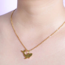 Load image into Gallery viewer, BTS 00:00 Whalien 18k Gold Plated Necklace💜 - BTS ARMY GIFT SHOP