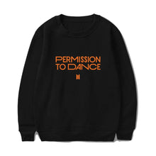 Load image into Gallery viewer, BTS PERMISSION TO DANCE SWEATER 🧡 - BTS ARMY GIFT SHOP