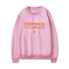 Load image into Gallery viewer, BTS PERMISSION TO DANCE SWEATER 🧡 - BTS ARMY GIFT SHOP
