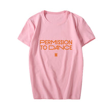 Load image into Gallery viewer, BTS PERMISSION TO DANCE TEE ๐งก - BTS ARMY GIFT SHOP