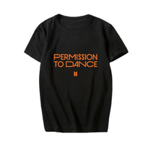 Load image into Gallery viewer, BTS PERMISSION TO DANCE TEE ๐งก - BTS ARMY GIFT SHOP