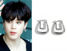 Load image into Gallery viewer, JIMIN Classic Hoop Earrings💜 - BTS ARMY GIFT SHOP