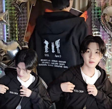 Load image into Gallery viewer, SUGA CREW | ZIP HOODIE🖤 - BTS ARMY GIFT SHOP