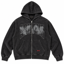 Load image into Gallery viewer, ARIRANG NYC POP-UP ZIP-UP HOODIE 🖤
