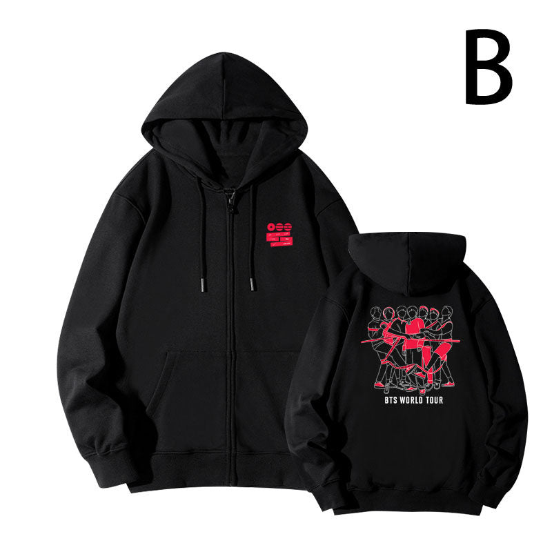 Arirang Zip Hoodie - BTS ARMY GIFT SHOP