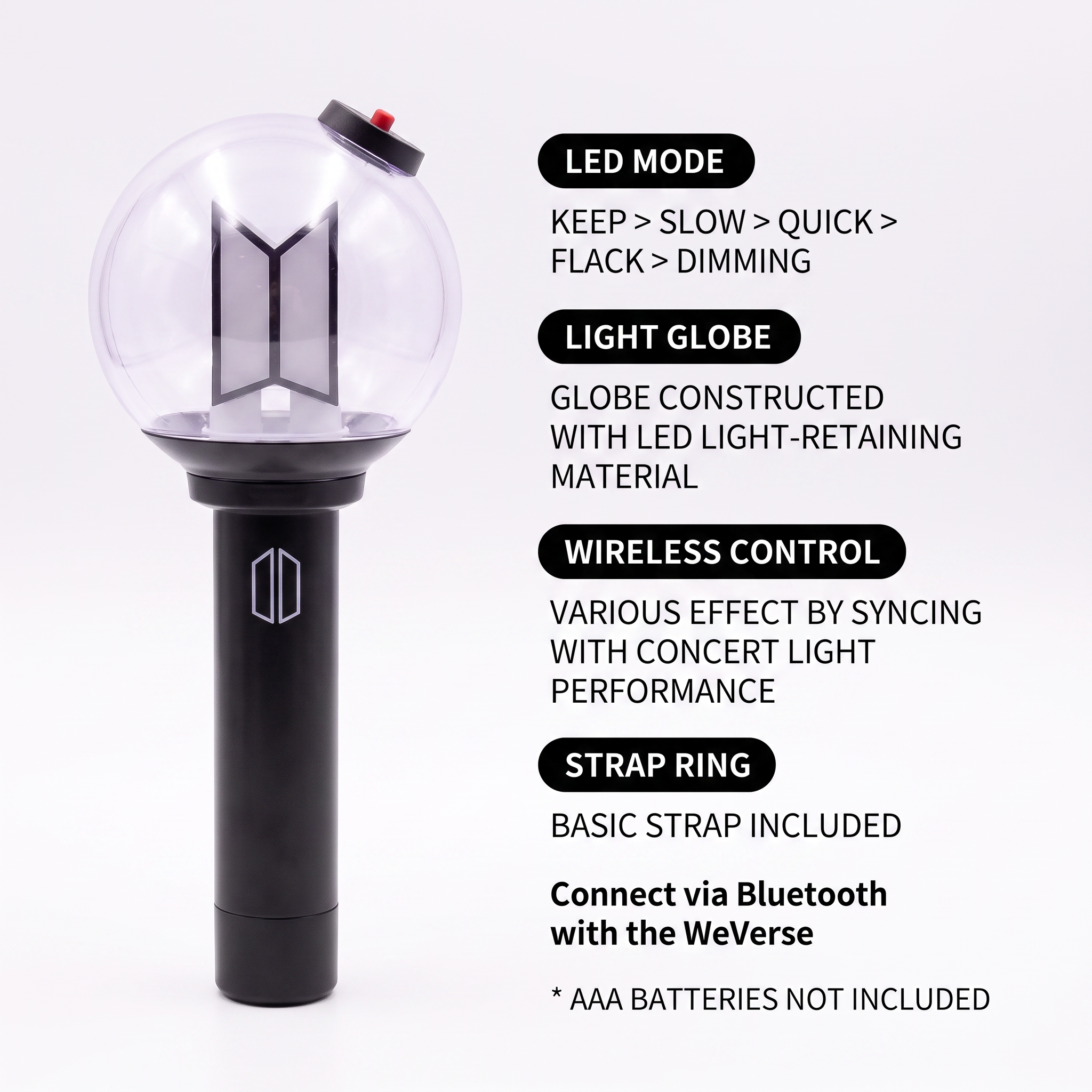 BTS 公式　official light stick アミボム ver4 BTS LIGHT STICK VER.4 💜 - BTS ARMY GIFT SHOP