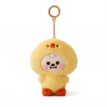Load image into Gallery viewer, BT21 animal costume plushie keyring 💜
