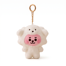 Load image into Gallery viewer, BT21 animal costume plushie keyring 💜
