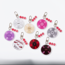 Load image into Gallery viewer, ARIRANG Bias Vinyl Keychain 💜
