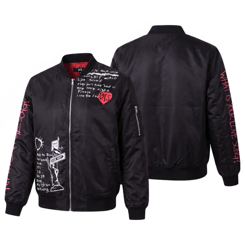 Jung Kook ARIRANG bomber jacket 🖤