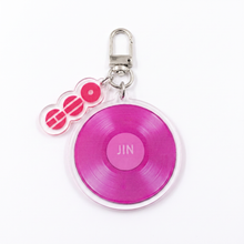 Load image into Gallery viewer, ARIRANG Bias Vinyl Keychain 💜
