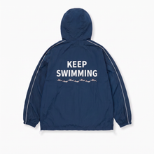 Load image into Gallery viewer, Keep Swimming Hooded Jacket 🏊
