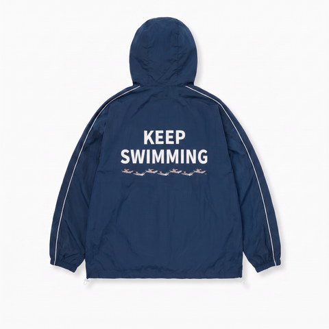 Keep Swimming Hooded Jacket 🏊