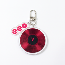 Load image into Gallery viewer, ARIRANG Bias Vinyl Keychain 💜
