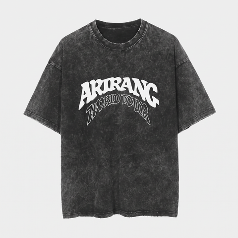 ARIRANG CHARCOAL TOUR TEE 🖤