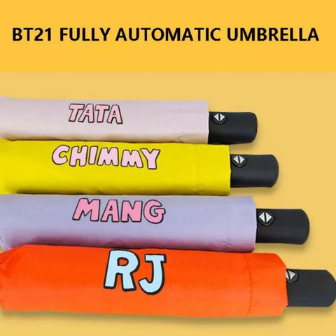 BT21 Umbrellas - BTS ARMY GIFT SHOP