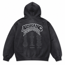 Load image into Gallery viewer, ARIRANG WORLD TOUR DISTRESSED ZIP-UP 🖤
