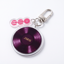 Load image into Gallery viewer, ARIRANG Bias Vinyl Keychain 💜
