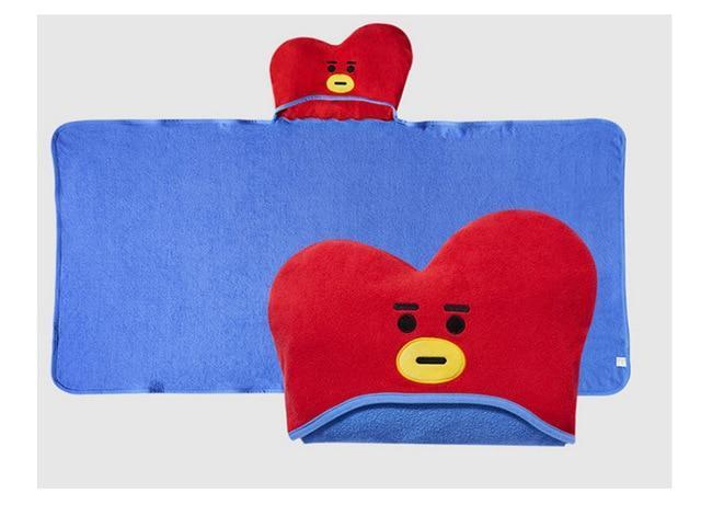 BT21 HOODIE TOWELS💜