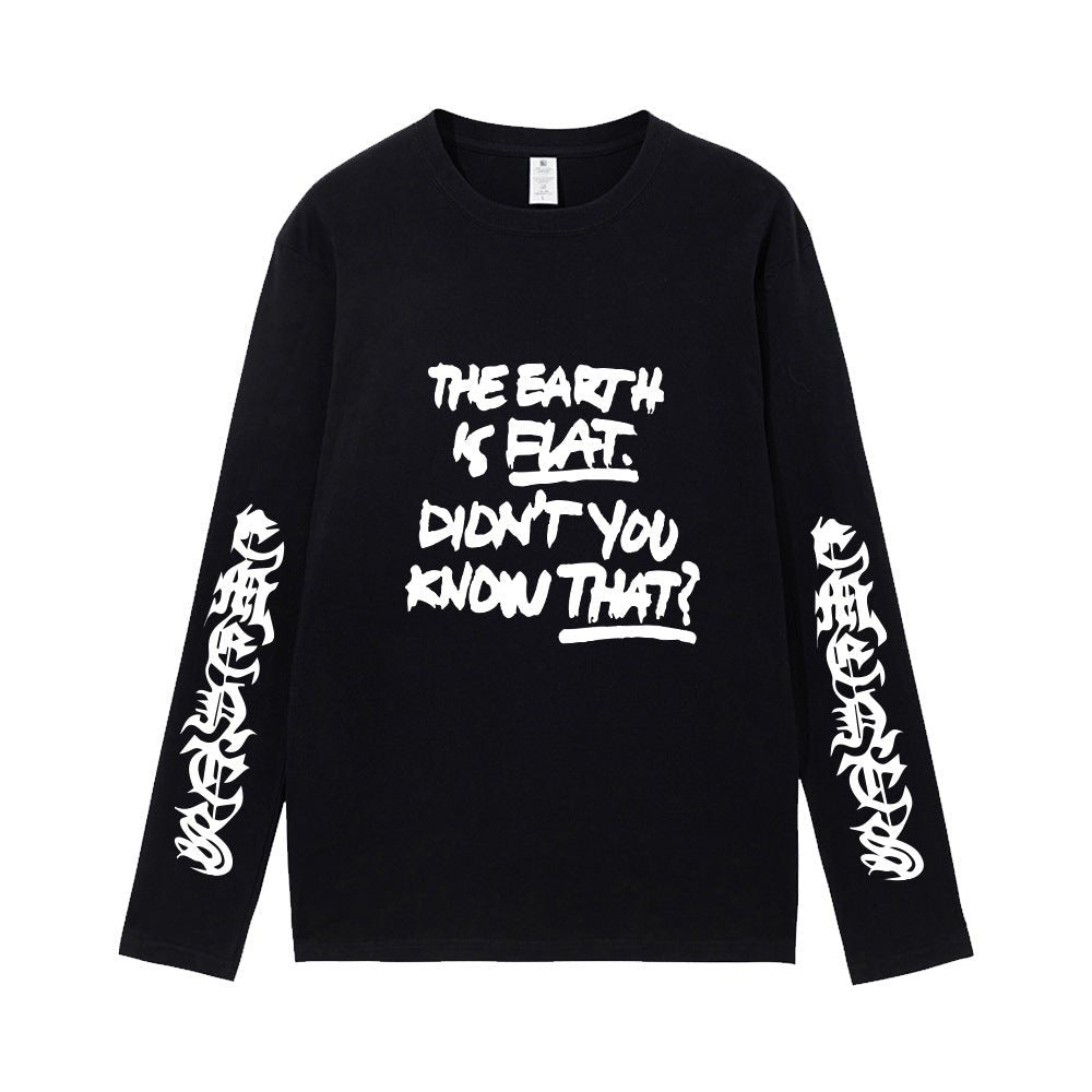 Agust-D The Earth Is Flat Long Sleeve Shirt - BTS ARMY GIFT SHOP