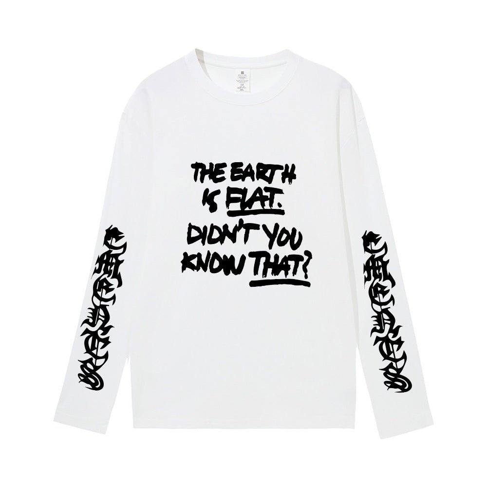 Agust-D The Earth Is Flat Long Sleeve Shirt - BTS ARMY GIFT SHOP