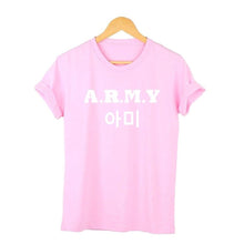 Load image into Gallery viewer, A.R.M.Y T-SHIRT💜 - BTS ARMY GIFT SHOP

