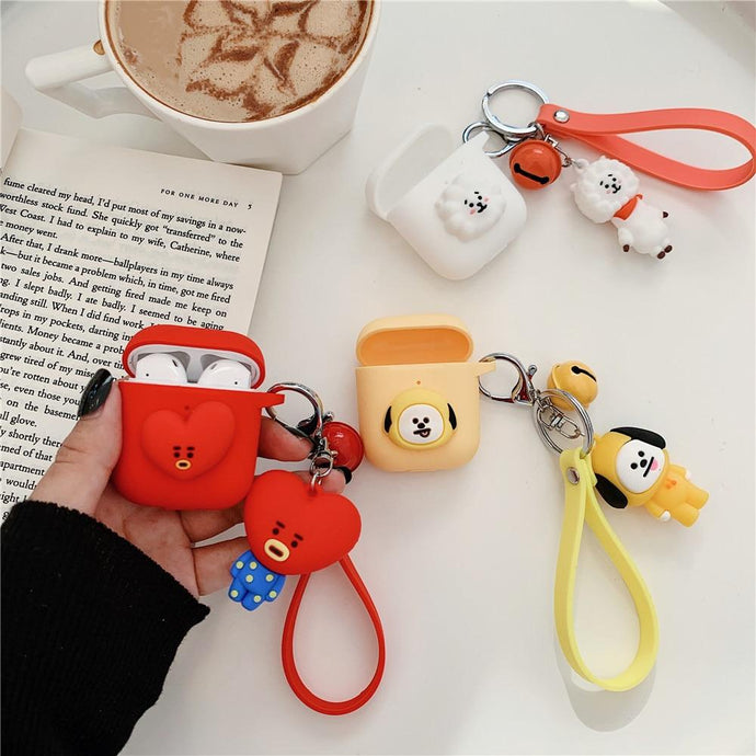 B21 X AirPod Cover+Keychain💜 - BTS ARMY GIFT SHOP