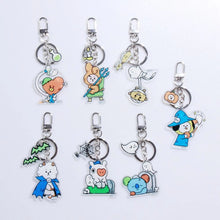 Load image into Gallery viewer, BT21 HALLOWEEN KEYCHAIN 🧡 - BTS ARMY GIFT SHOP
