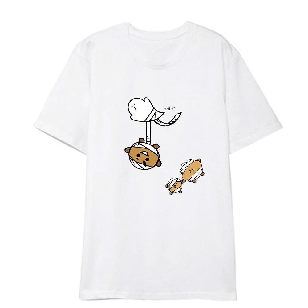 BT21 HALLOWEEN TEE 🧡 - BTS ARMY GIFT SHOP