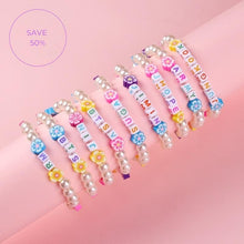 Load image into Gallery viewer, BTS Beaded Pearl Bracelet💜 - BTS ARMY GIFT SHOP
