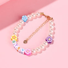 Load image into Gallery viewer, BTS Beaded Pearl Bracelet💜 - BTS ARMY GIFT SHOP
