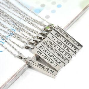 BTS BIAS B-DAY NECKLACE 💜 - BTS ARMY GIFT SHOP