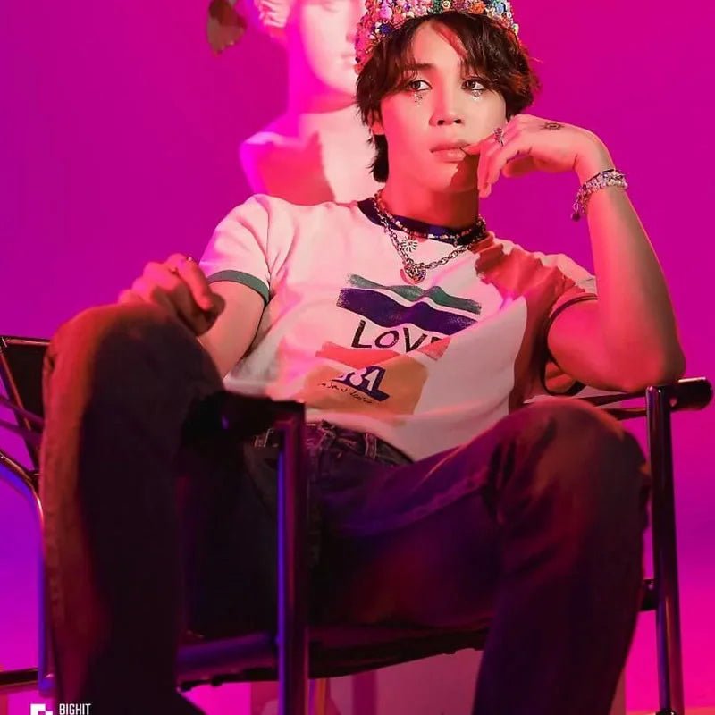BTS Jimin Love 1984 Love T-shirt - BTS ARMY GIFT SHOP