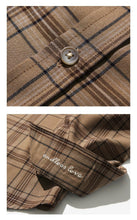 Load image into Gallery viewer, BTS JUNGKOOK PICK - LAYLA ENDLESS LOVE FLUFF MOOD CHECK SHIRT S24 BROWN - BTS ARMY GIFT SHOP
