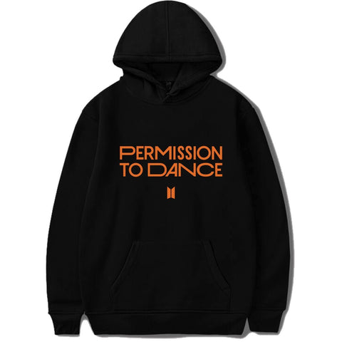 BTS PERMISSION TO DANCE HOODIE 🧡 - BTS ARMY GIFT SHOP