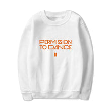 Load image into Gallery viewer, BTS PERMISSION TO DANCE SWEATER 🧡 - BTS ARMY GIFT SHOP
