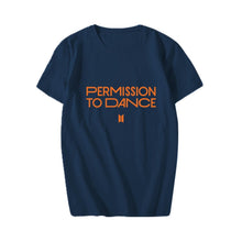 Load image into Gallery viewer, BTS PERMISSION TO DANCE TEE 🧡 - BTS ARMY GIFT SHOP
