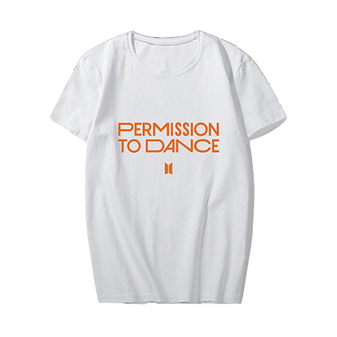 防弾少年団(BTS) - BTS POPUP permission to dance Tシャツ　Lサイズ BTS PERMISSION TO DANCE TEE 🧡 - BTS ARMY GIFT SHOP