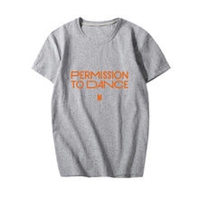 Load image into Gallery viewer, BTS PERMISSION TO DANCE TEE 🧡 - BTS ARMY GIFT SHOP

