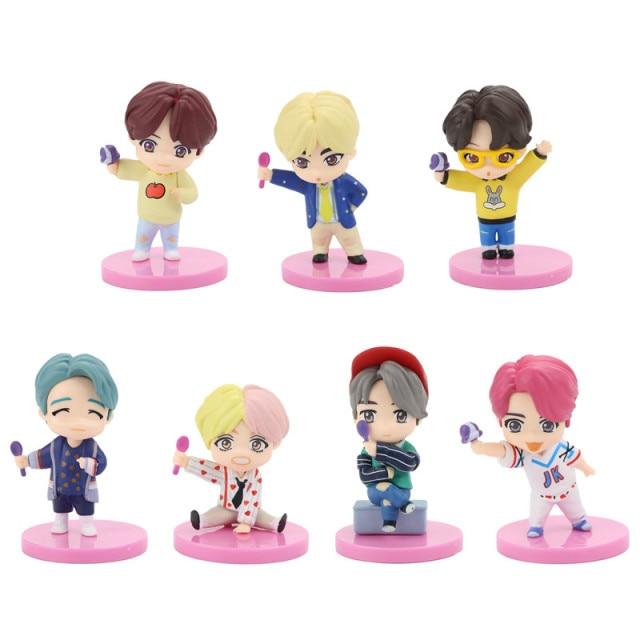 BTS TINY TAN Action Figures💜 - BTS ARMY GIFT SHOP