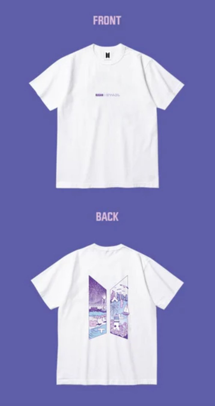 BUSAN S/S T-SHIRT💜 - BTS ARMY GIFT SHOP