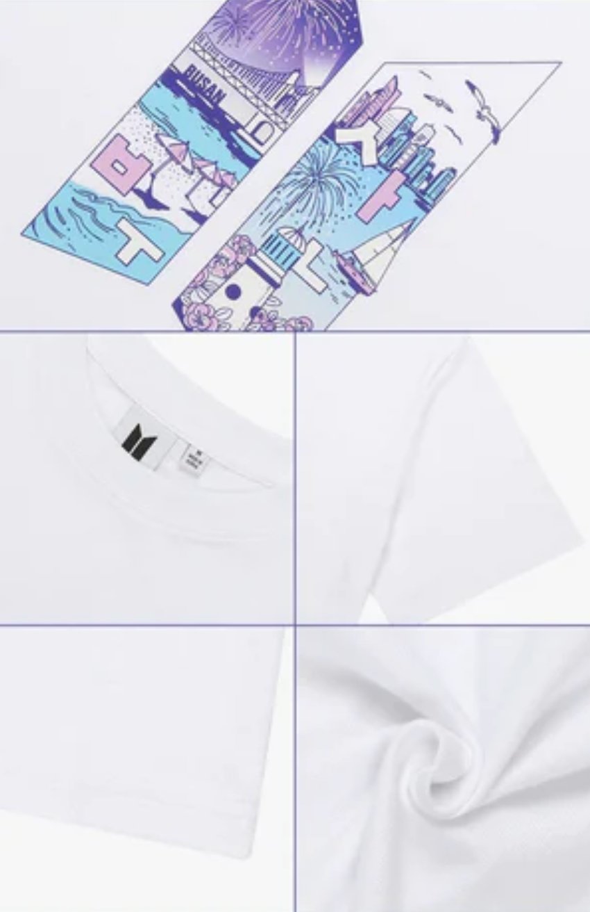 BUSAN S/S T-SHIRT💜 - BTS ARMY GIFT SHOP