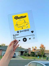 Load image into Gallery viewer, 💛BUTTER💛 Acrylic Music Board - BTS ARMY GIFT SHOP
