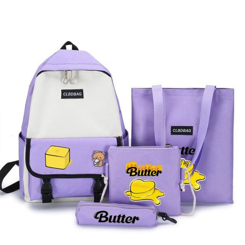 💛BUTTER💛 Backpack Set - BTS ARMY GIFT SHOP