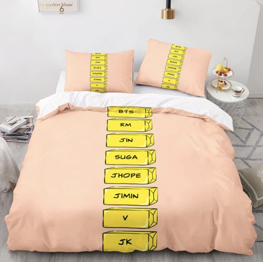 💛BUTTER💛 BTS Bedsheets - BTS ARMY GIFT SHOP