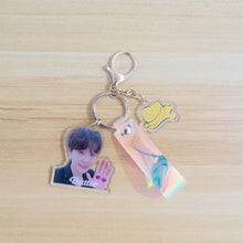 Load image into Gallery viewer, 💛BUTTER💛 Holographic Keychain - BTS ARMY GIFT SHOP
